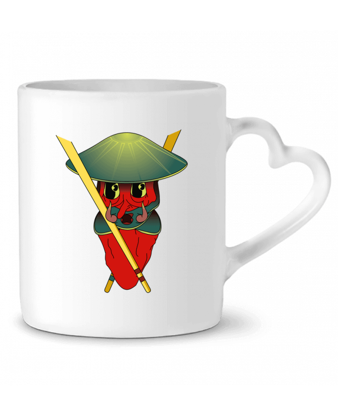 Mug coeur PICA par Santiaguen