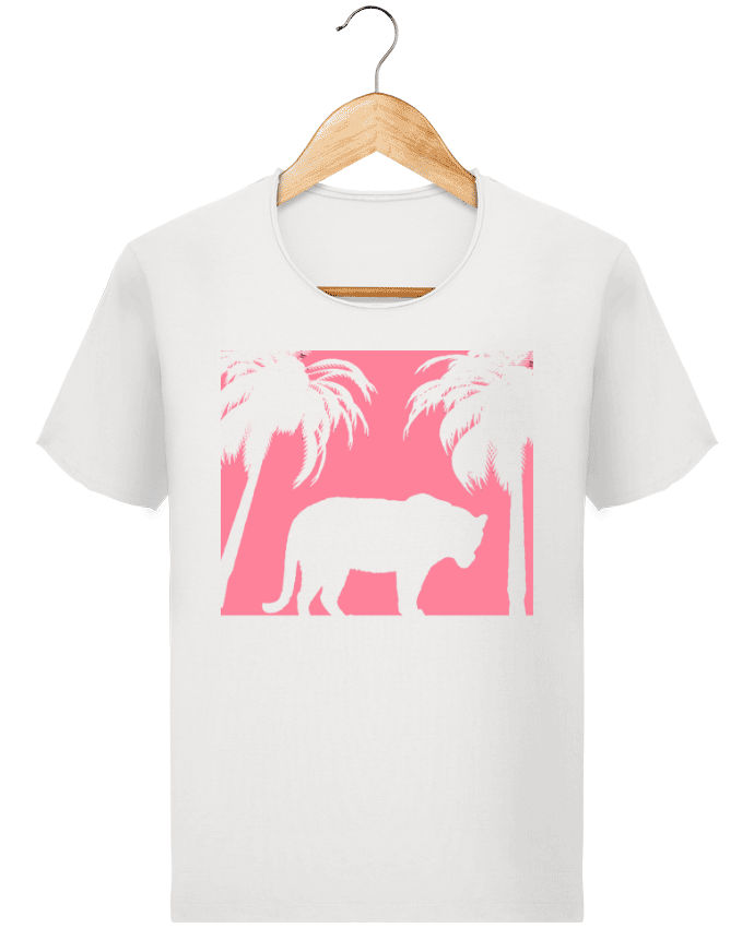  T-shirt Homme vintage Jungle rose par Les Caprices de Filles