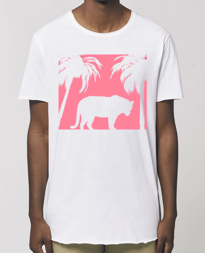 Tee-shirt Homme Jungle rose Par  Les Caprices de Filles