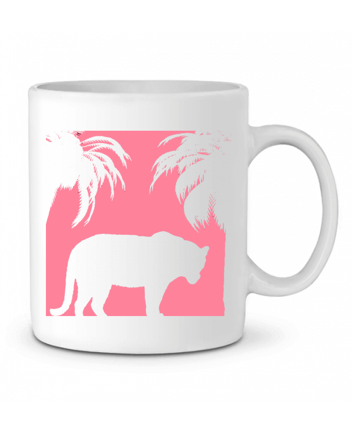 Mug  Jungle rose par Les Caprices de Filles