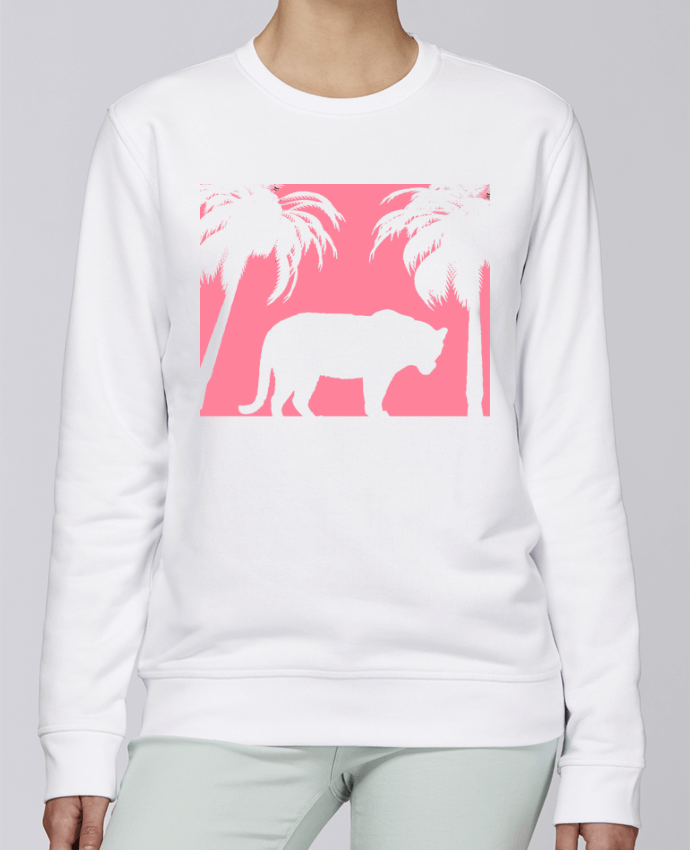 Sweatshirt Jungle rose par Les Caprices de Filles