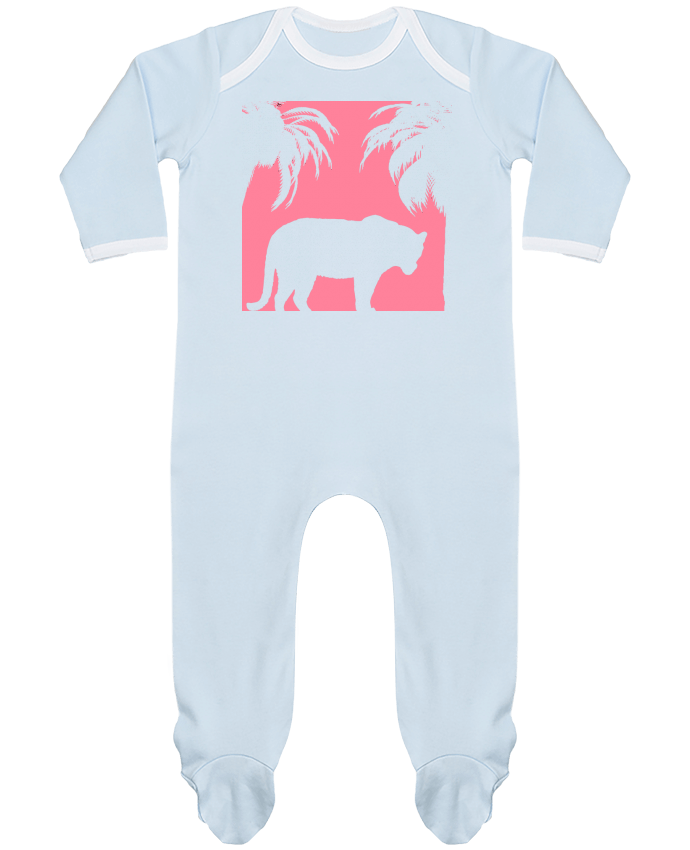 Body Pyjama Bébé Jungle rose par Les Caprices de Filles