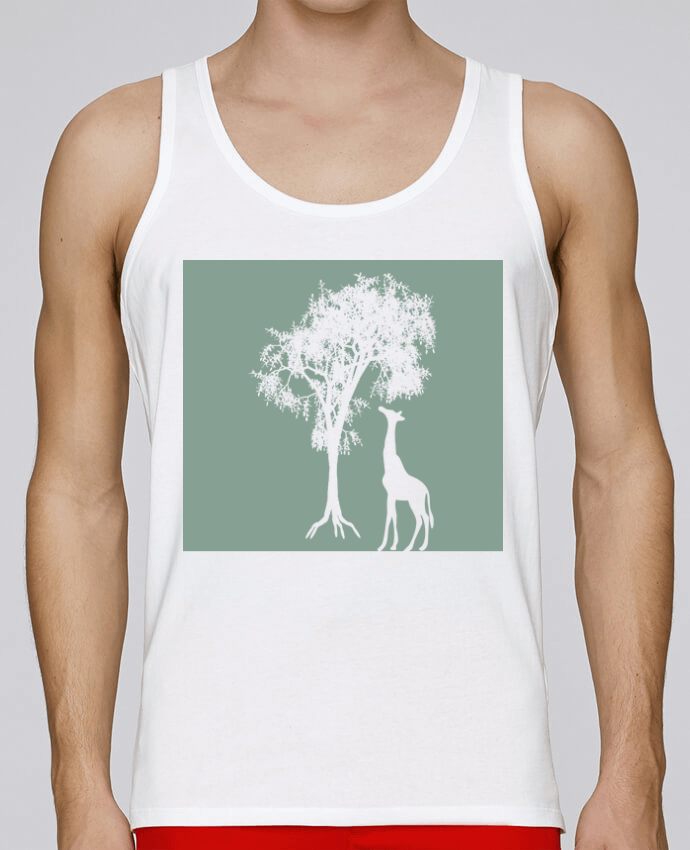 Débardeur homme Girafe par Les Caprices de Filles 100% coton bio