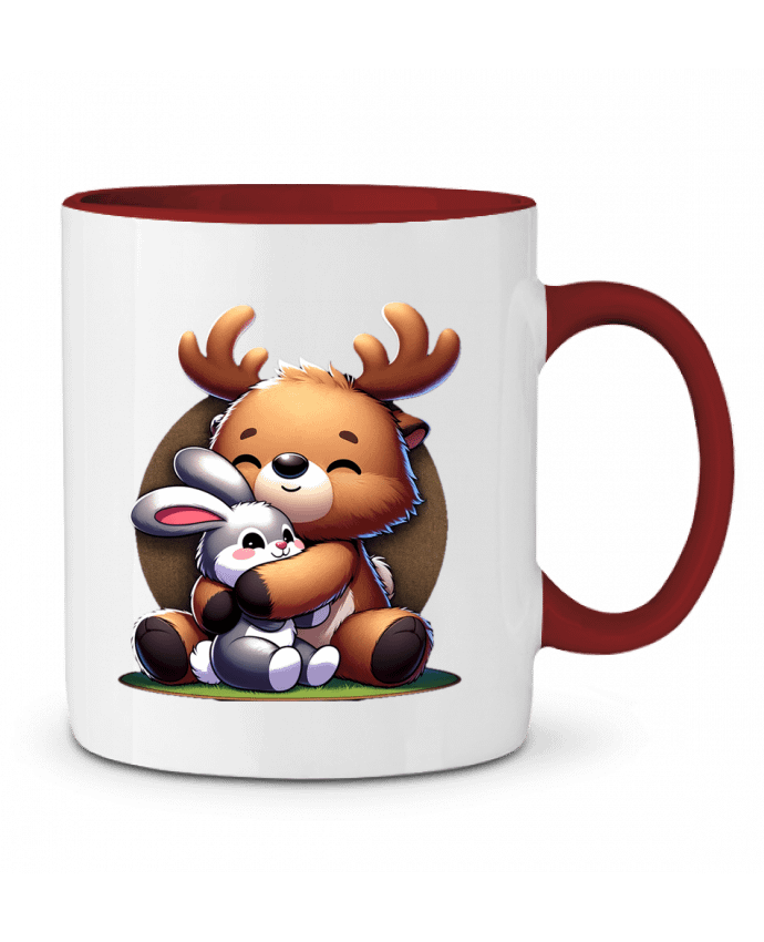 Mug bicolore Animals Family Omicron