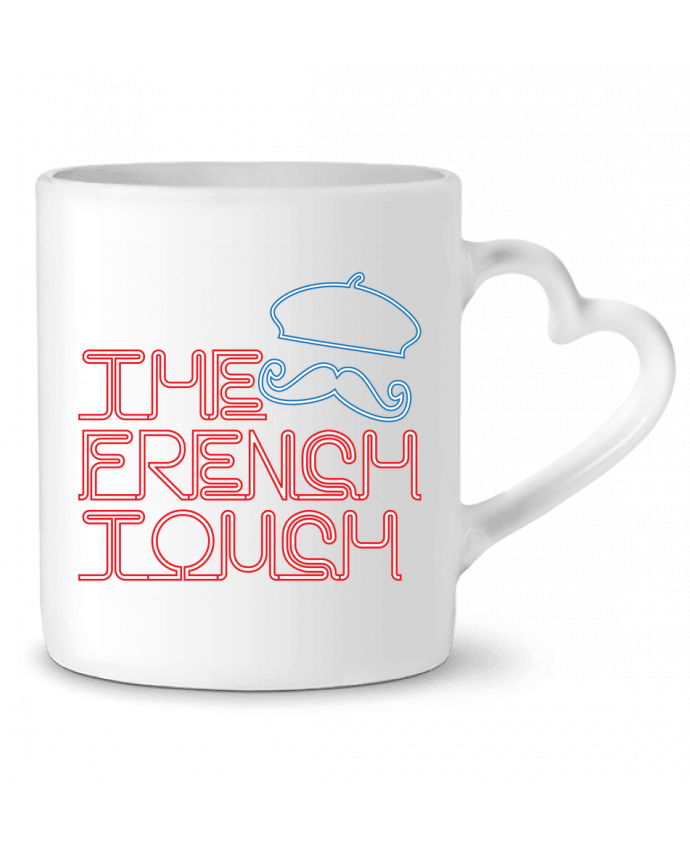 Mug coeur The French Touch par Freeyourshirt.com