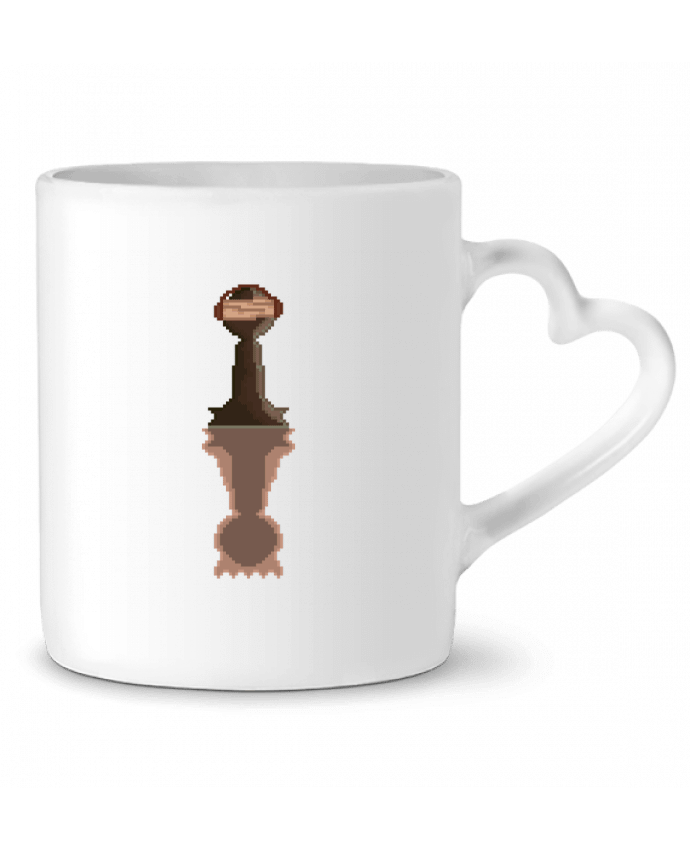 Mug coeur GROW par Santiaguen