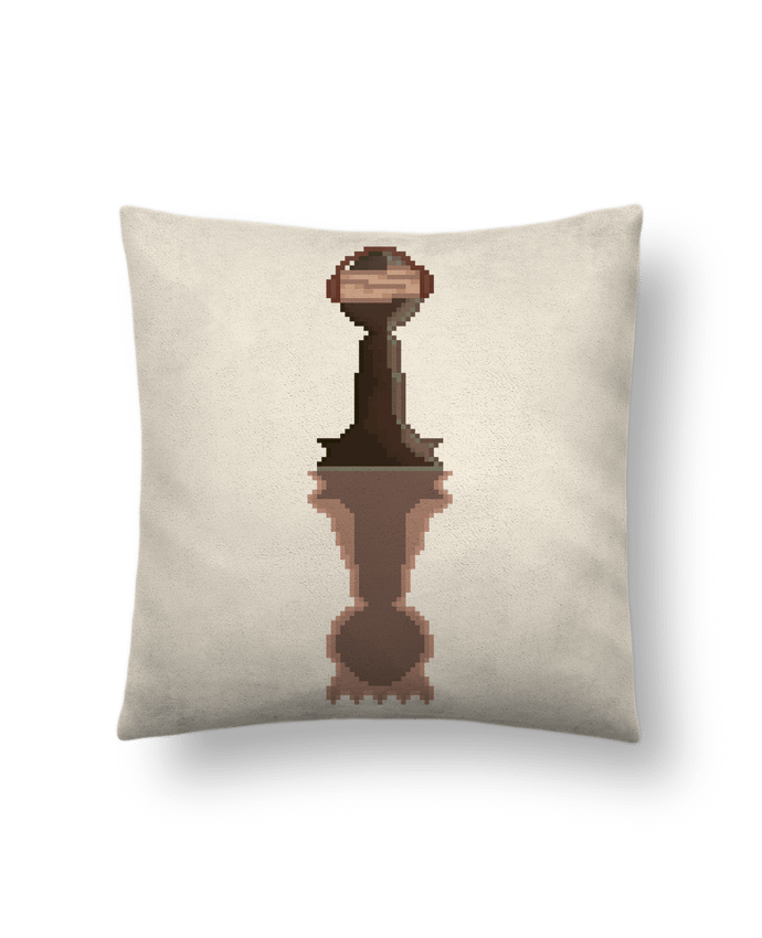 Coussin suédine GROW par Santiaguen
