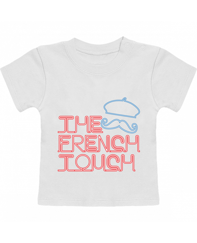 T-shirt bébé The French Touch manches courtes du designer Freeyourshirt.com
