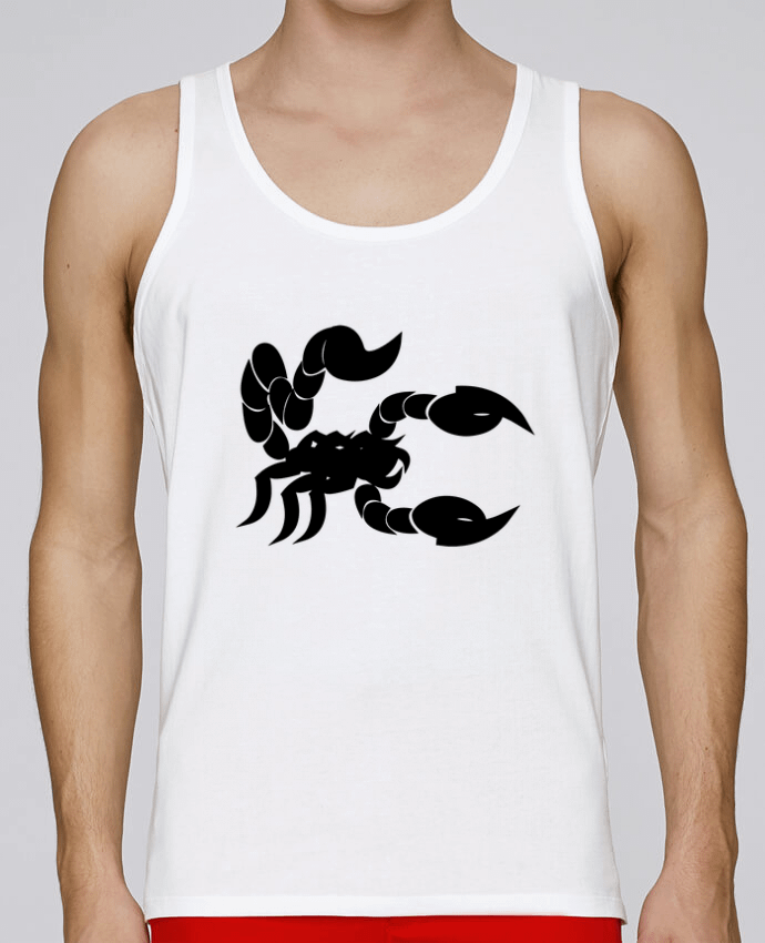 Débardeur homme Scorpion Noir par Nacey 100% coton bio