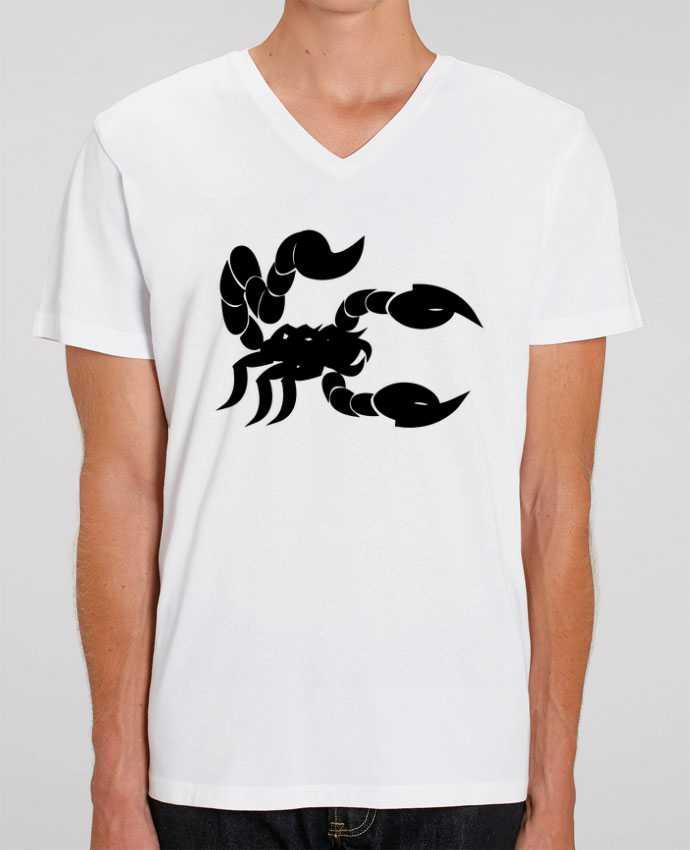 T-shirt homme Scorpion Noir par Nacey