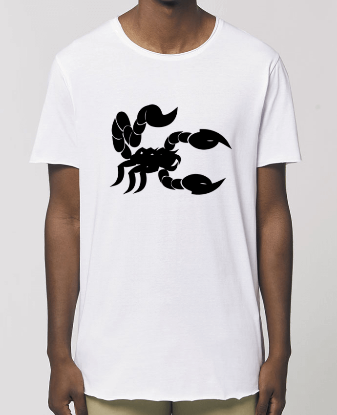 Tee-shirt Homme Scorpion Noir Par  Nacey