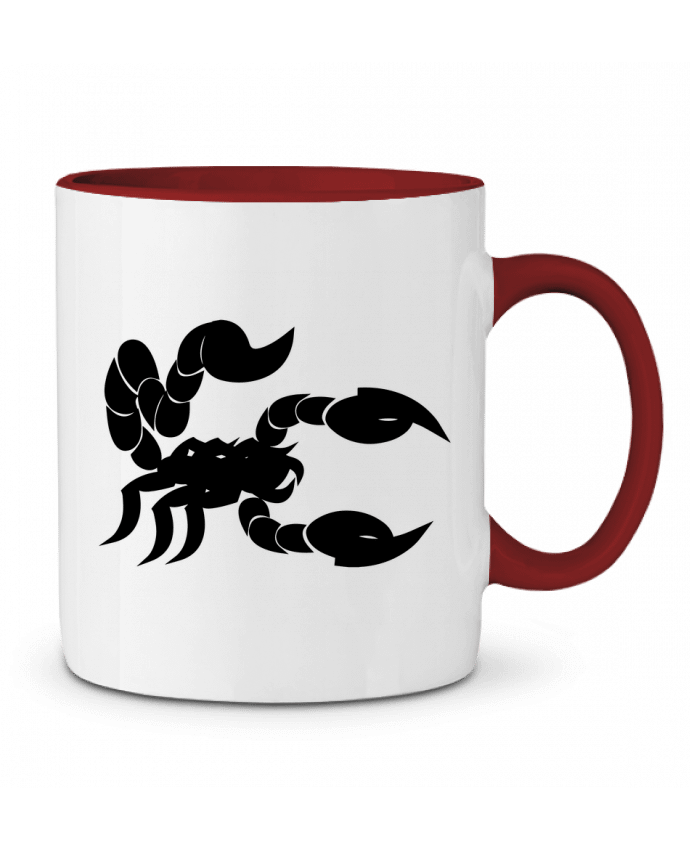 Mug bicolore Scorpion Noir Nacey