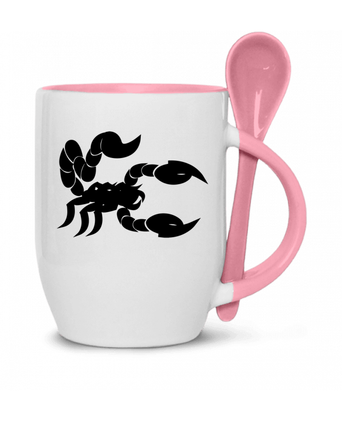  Tasse cuillère Scorpion Noir par Nacey