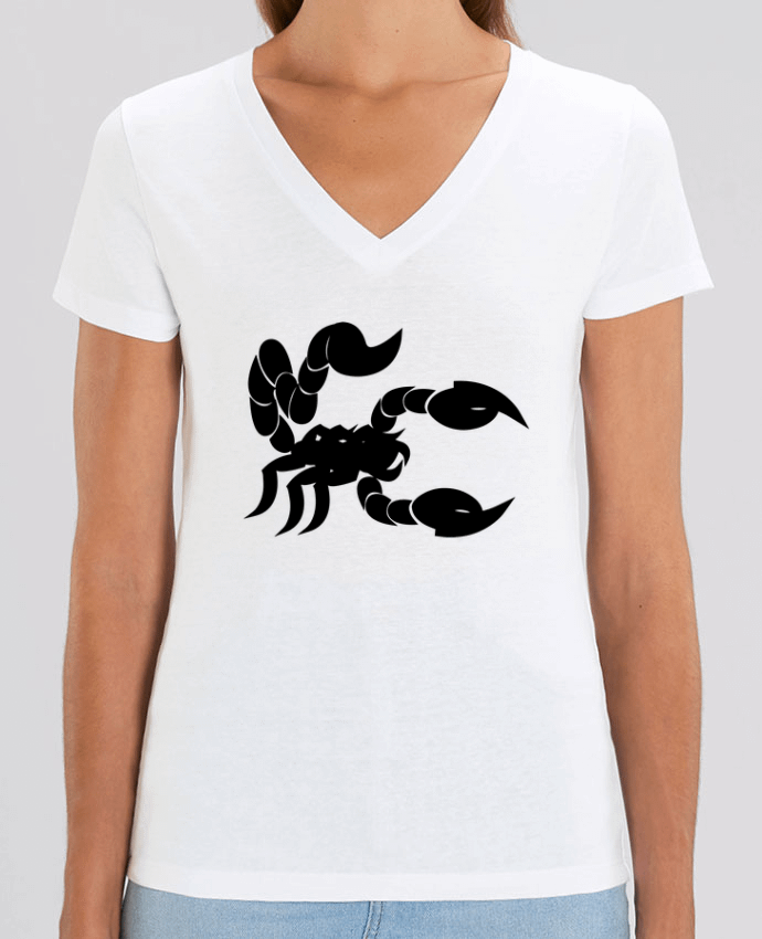 Tee-shirt femme Scorpion Noir Par  Nacey