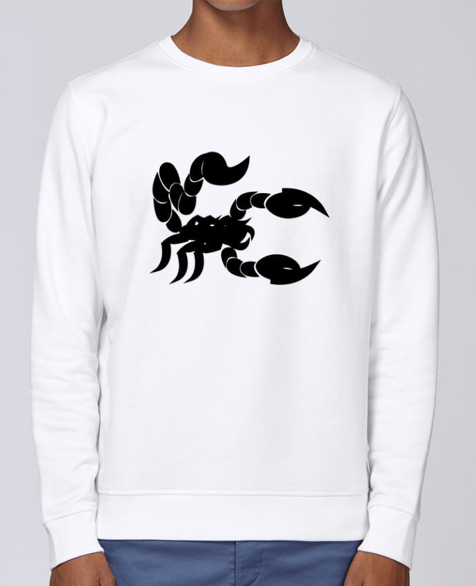 Sweatshirt Scorpion Noir par Nacey