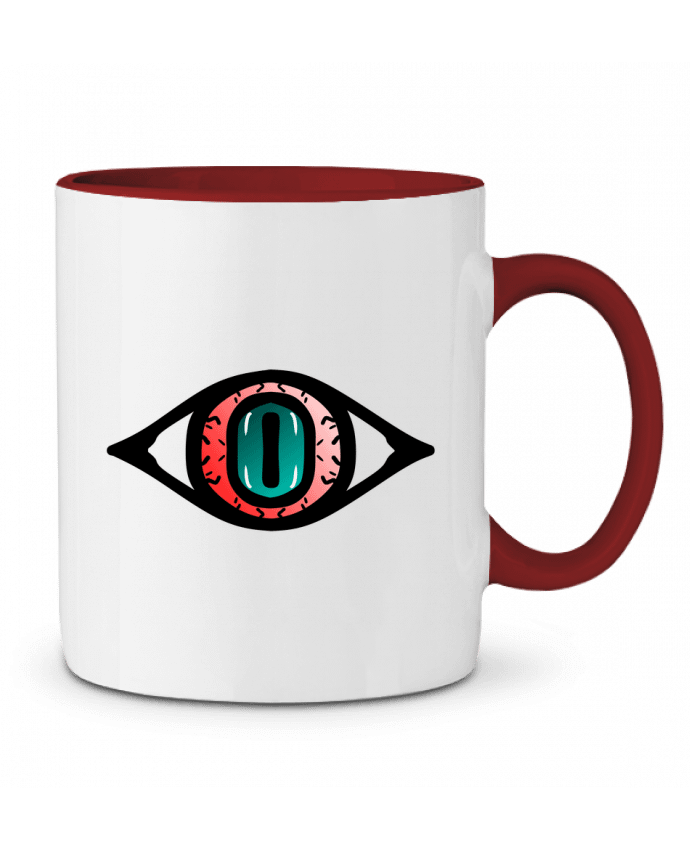 Mug bicolore EYES Nacey