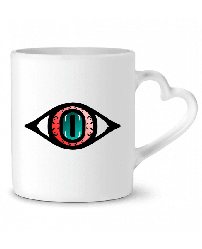 Mug coeur EYES par Nacey