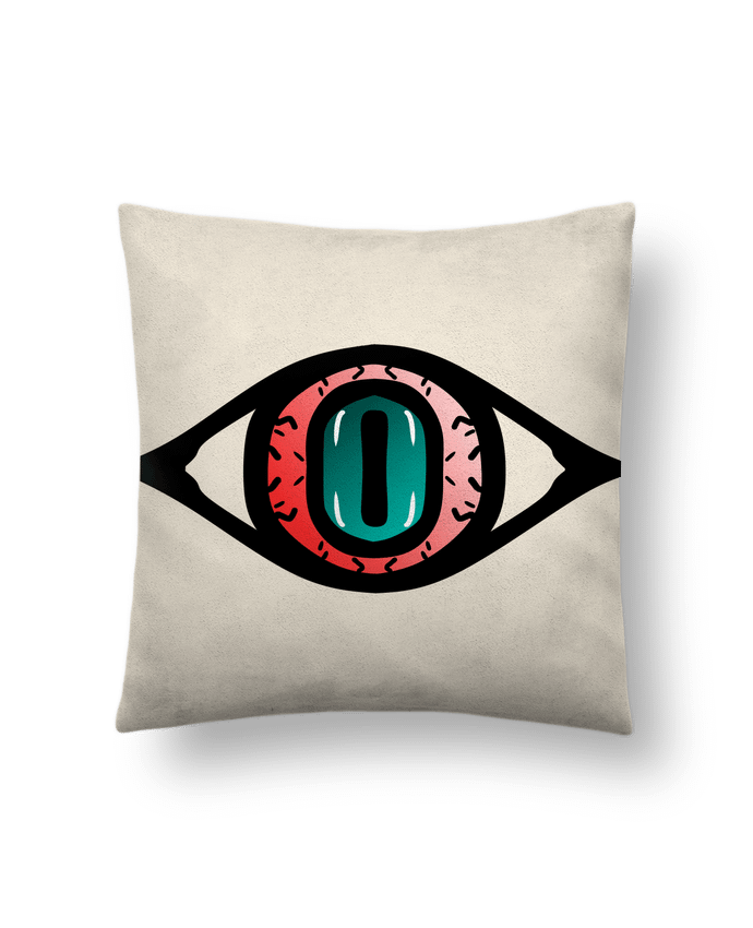 Coussin suédine EYES par Nacey