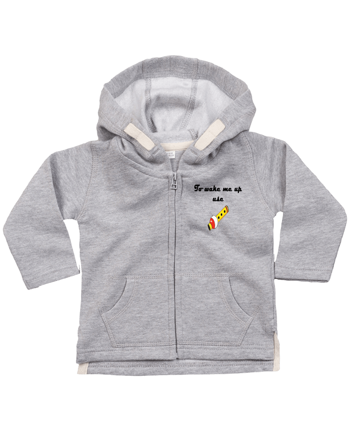 Sweat à capuche bébé zippé pokéflûte par Mikado282