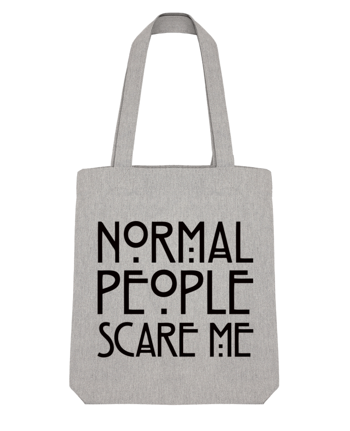 Tote Bag Stanley Stella Normal People Scare Me by Freeyourshirt.com 