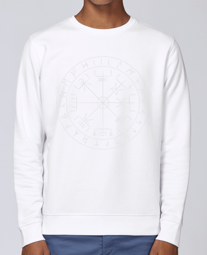 Sweatshirt Vegvisir symbole viking par KronoArt