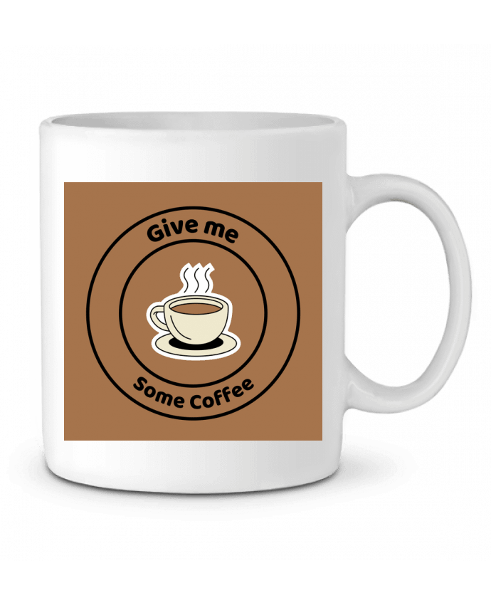 Mug  Give me some coffee par Tomreiden