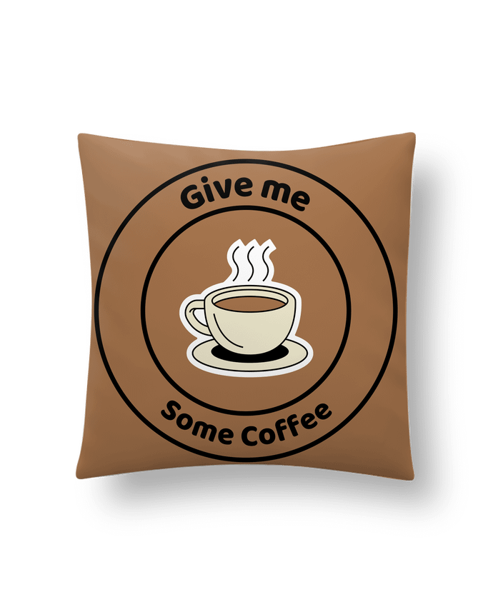 Coussin Give me some coffee par Tomreiden