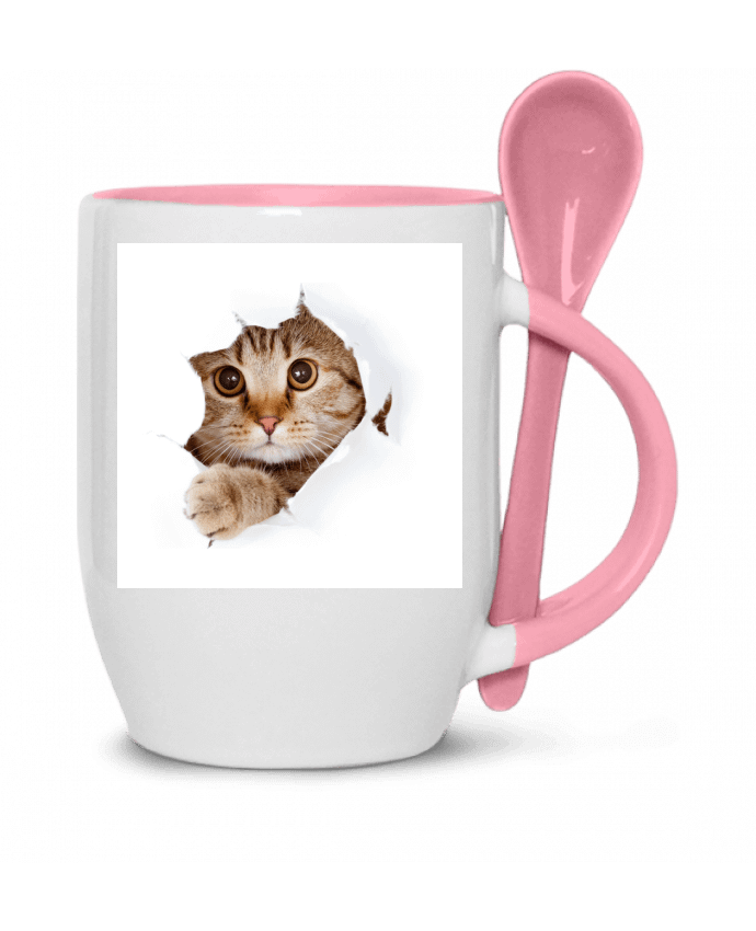  Tasse cuillère Chat mignon par Tomreiden
