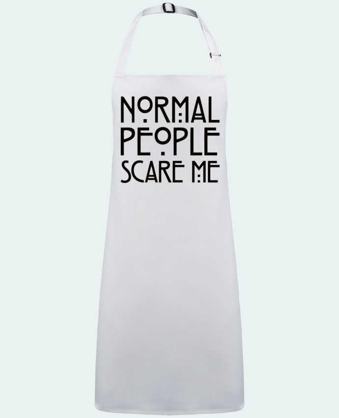 Apron no Pocket Normal People Scare Me by  Freeyourshirt.com