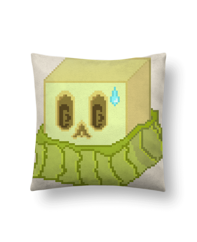 Coussin suédine LOW FPS par Santiaguen