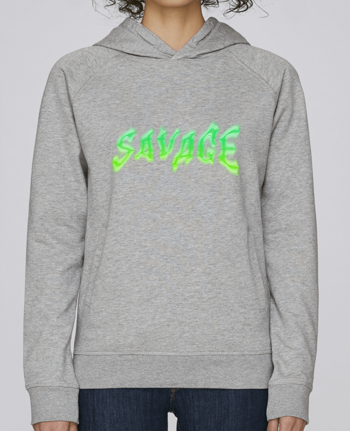 Sweat capuche femme savage par DesigNyx