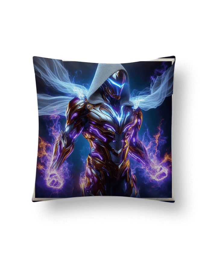 Coussin suédine Super Mose par MoSe.IA