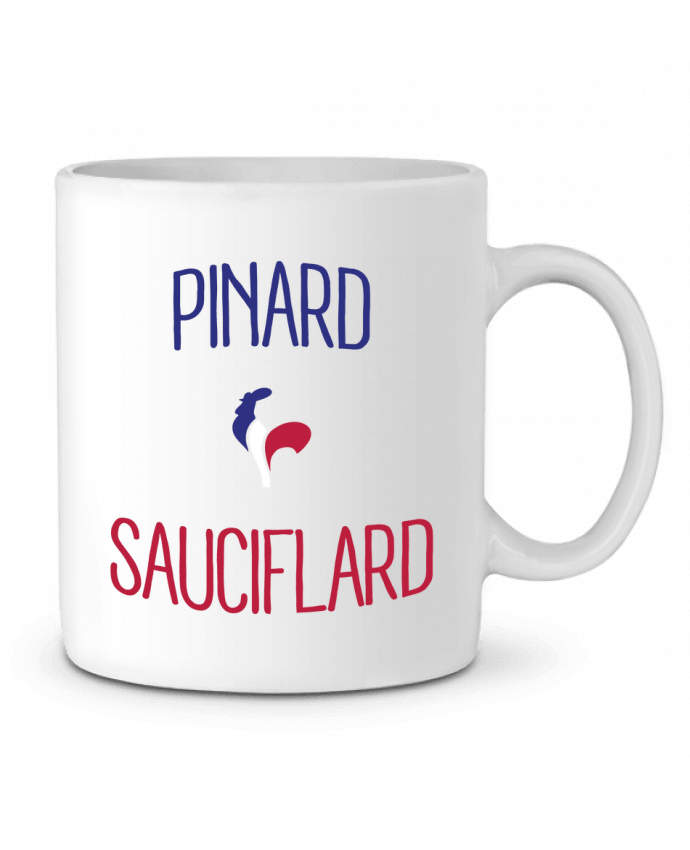 Ceramic Mug Pinard Sauciflard by Freeyourshirt.com