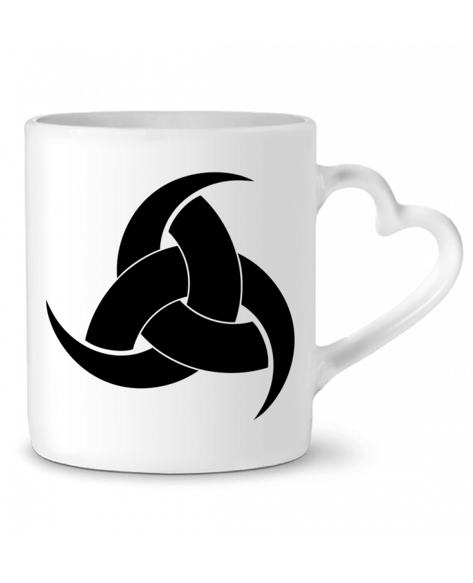 Mug coeur Corne d'odin symbole viking par KronoArt