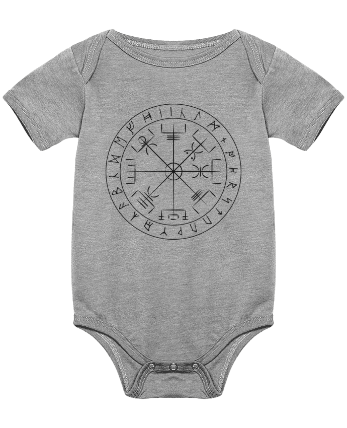 Body bébé Vegvisir symbole viking par KronoArt