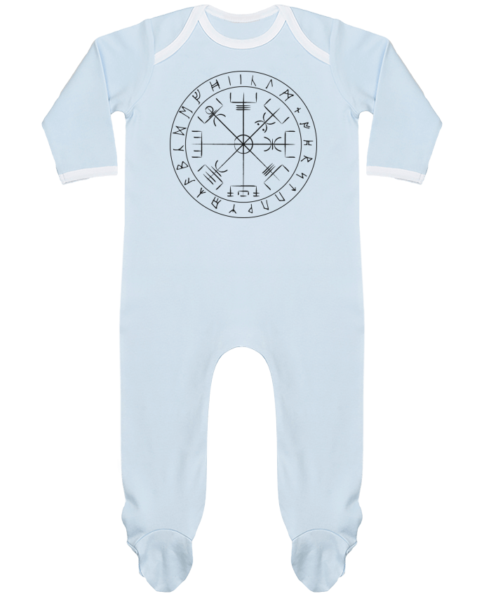 Body Pyjama Bébé Vegvisir symbole viking par KronoArt