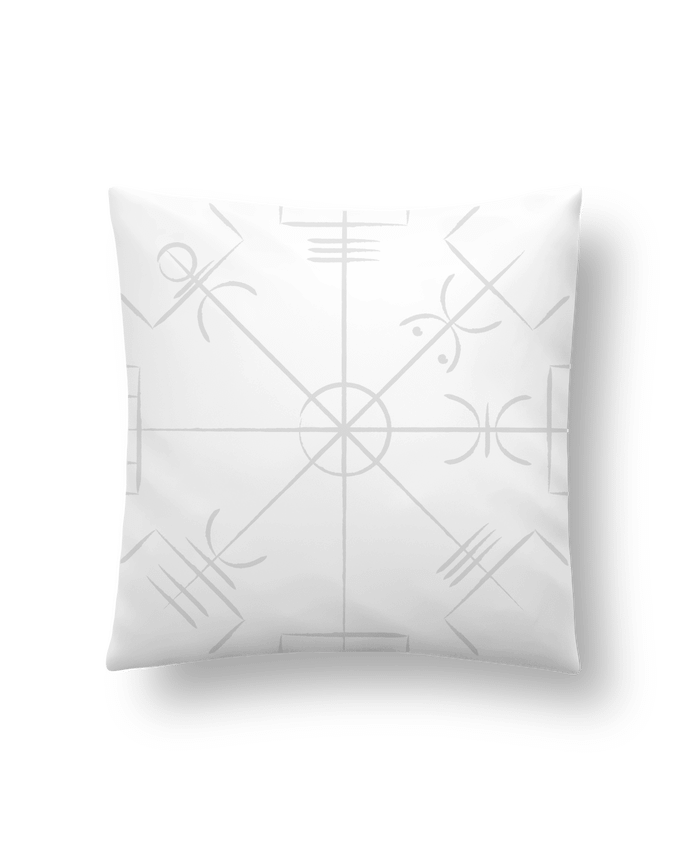 Coussin Vegvisir symbole viking par KronoArt