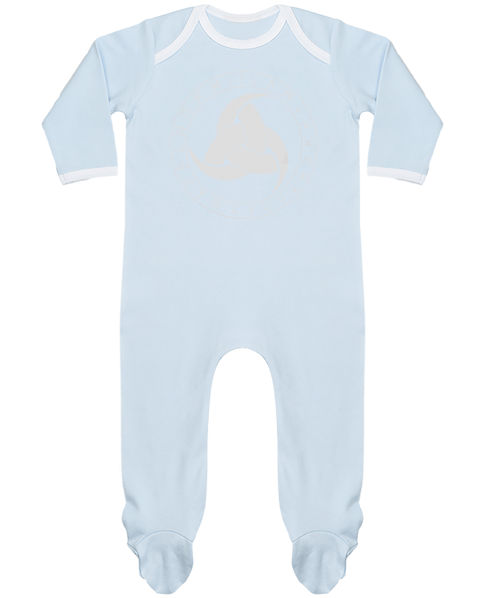 Body Pyjama Bébé Corne d'odin symbole viking par KronoArt