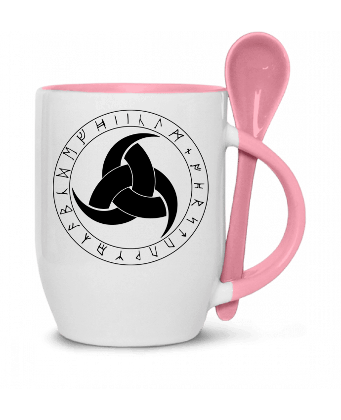  Tasse cuillère Corne d'odin symbole viking par KronoArt