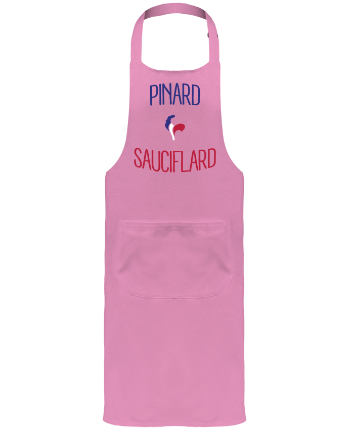 Garden or Sommelier Apron with Pocket Pinard Sauciflard by Freeyourshirt.com