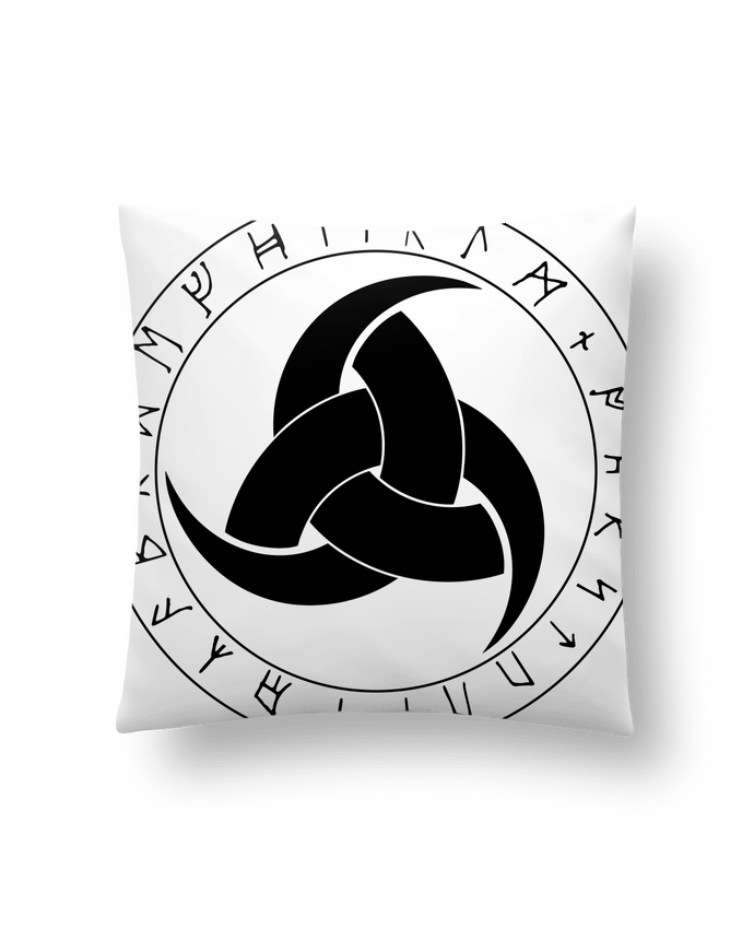 Coussin Corne d'odin symbole viking par KronoArt