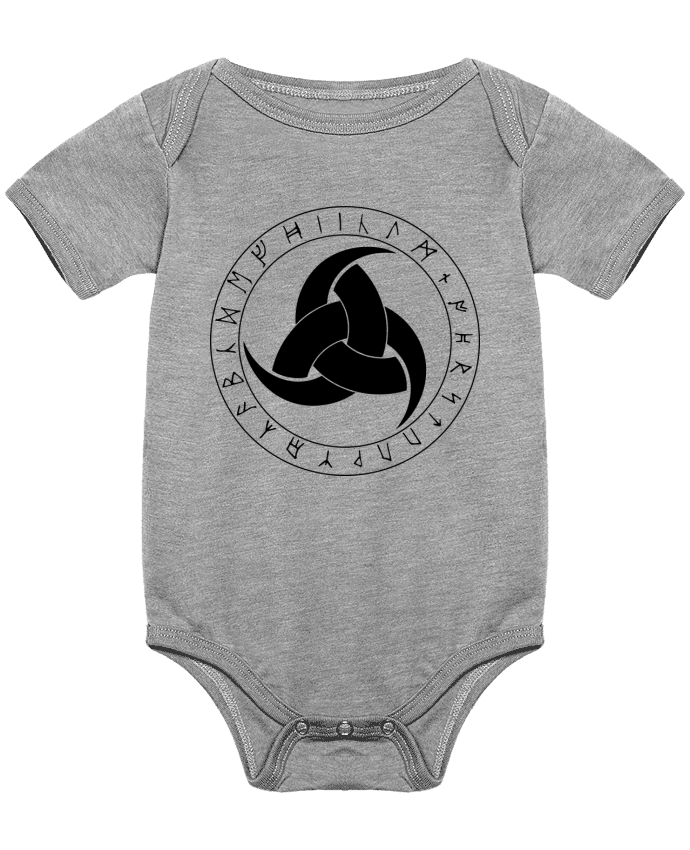 Body bébé Corne d'odin symbole viking par KronoArt