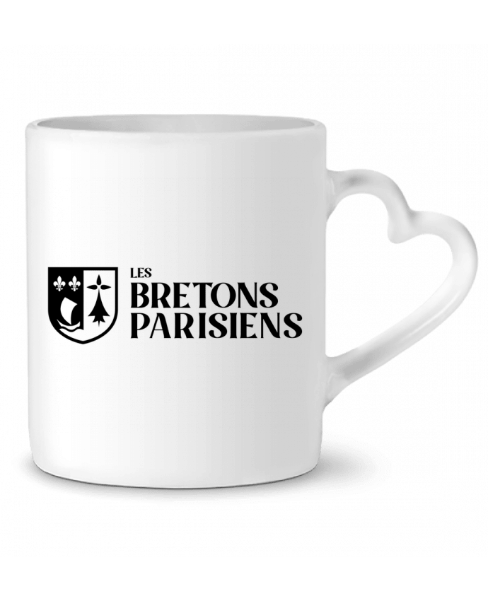 Mug coeur Les Bretons parisiens par OriflammeDesign