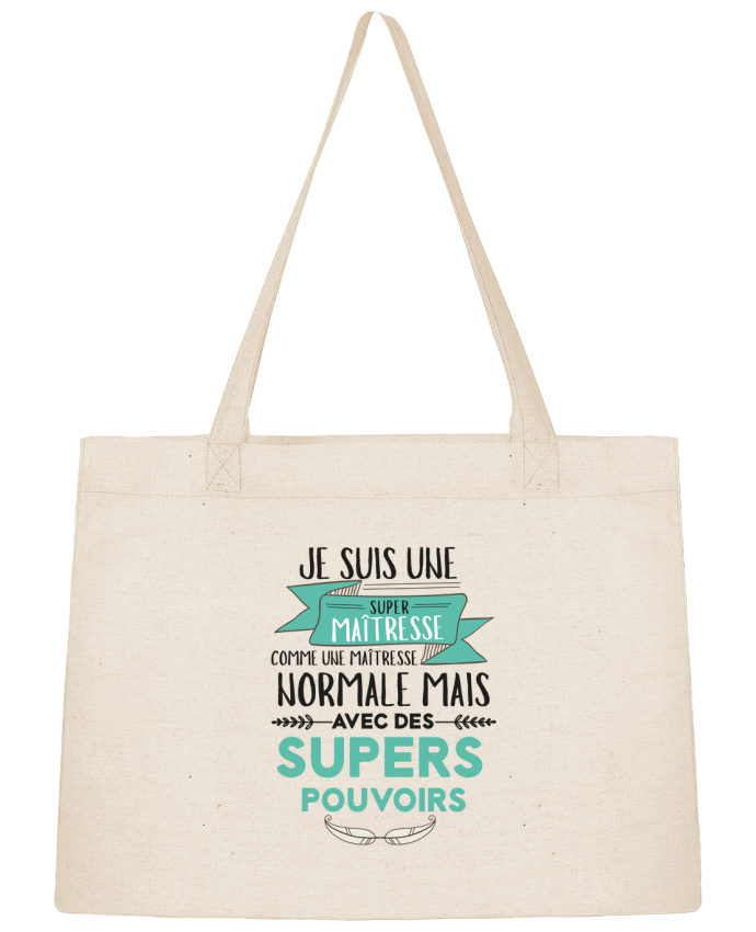 Sac Shopping Je suis une super ma tresse par tunetoo