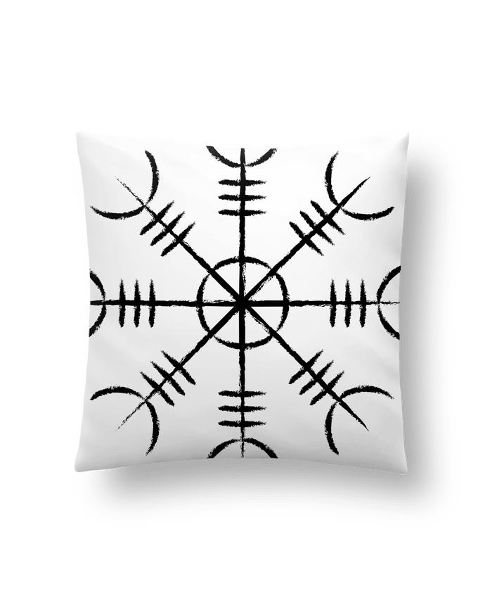 Coussin Heaume de awe symbole viking par KronoArt