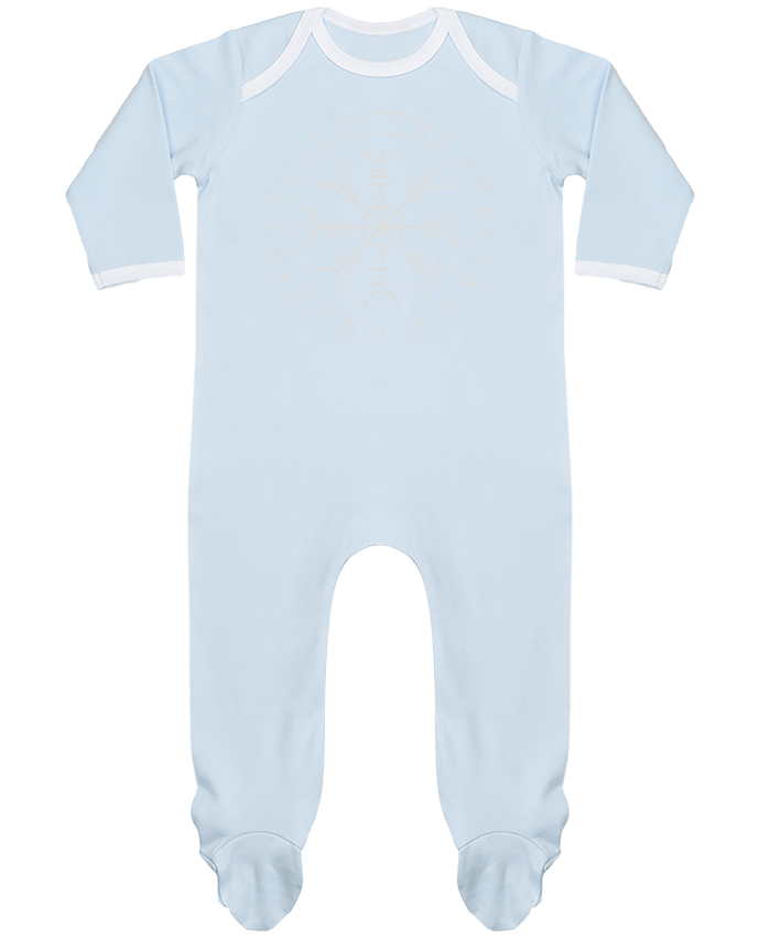 Body Pyjama Bébé Heaume de awe symbole viking par KronoArt