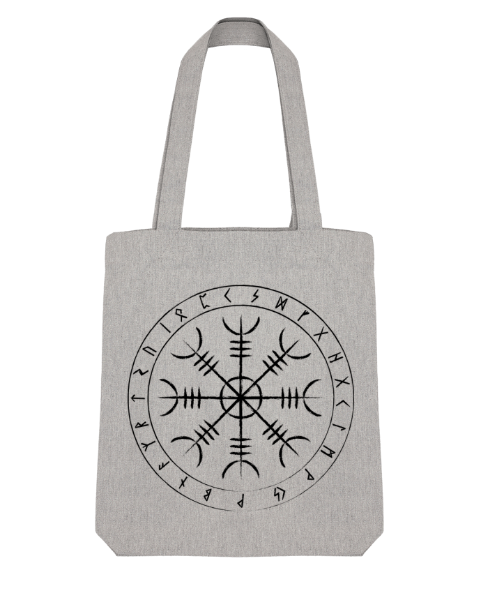 Tote Bag Stanley Stella Heaume de awe symbole viking par KronoArt 