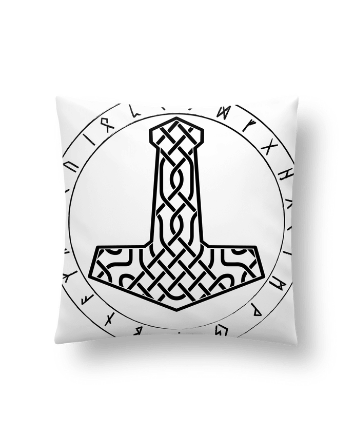 Coussin Mjöllnir symbole viking par KronoArt