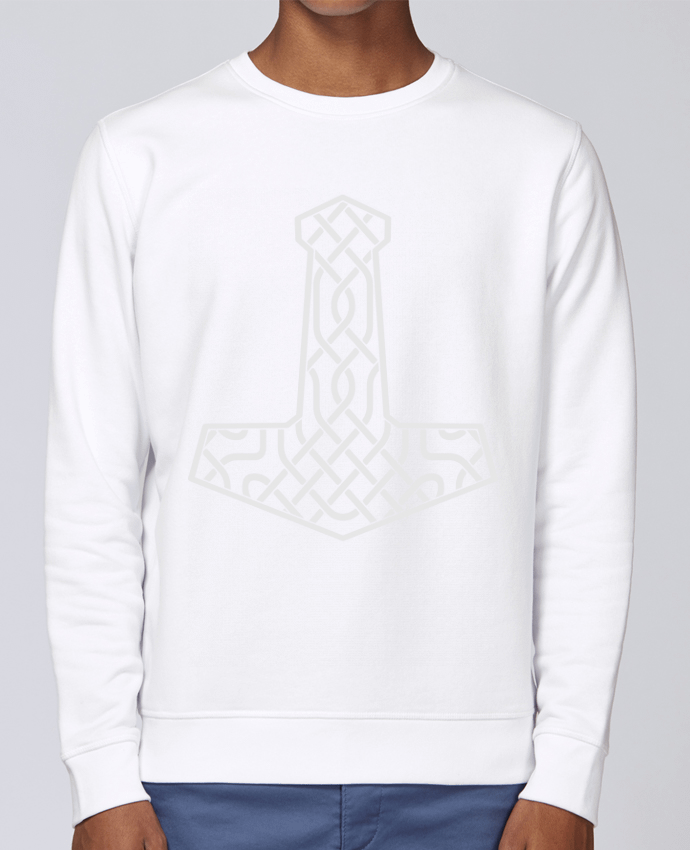 Sweatshirt Mjöllnir symbole viking par KronoArt