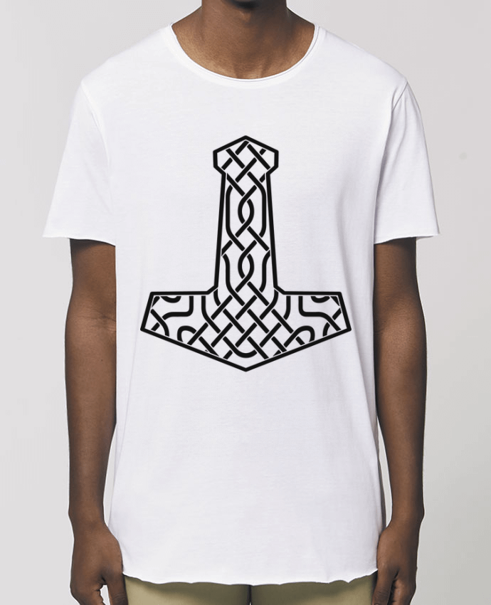 Tee-shirt Homme Mjöllnir symbole viking Par  KronoArt